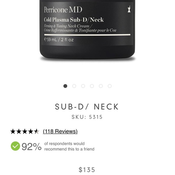 Perricone MD cold Plasma Neck cream - Picture 2 of 3